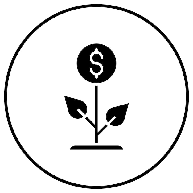 El icono del vector de inversión se puede utilizar para el conjunto de iconos de inicio de negocio