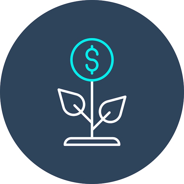 El icono del vector de inversión se puede utilizar para el conjunto de iconos de inicio de negocio