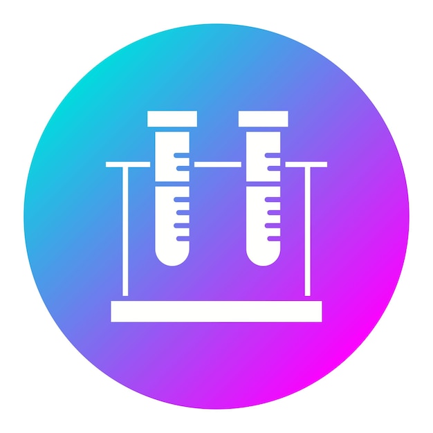 El icono del vector de laboratorio se puede utilizar para el conjunto de iconos de control de salud