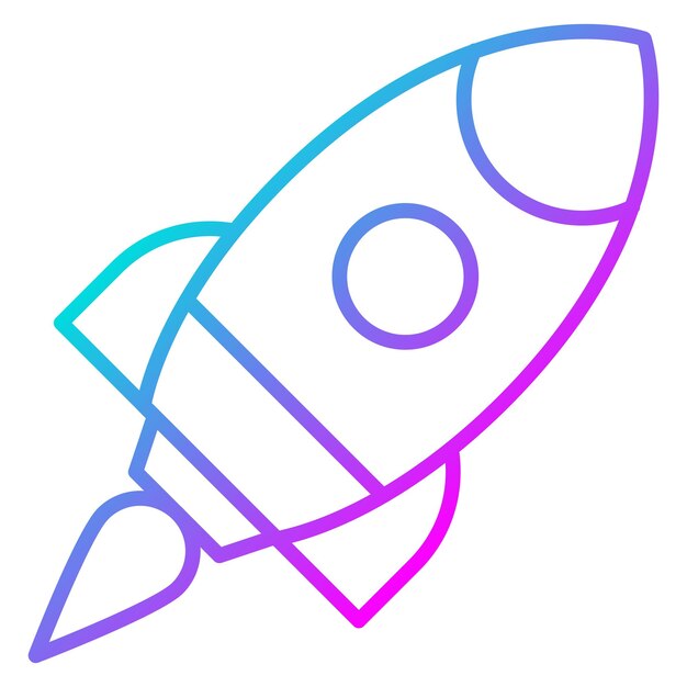 El icono del vector de lanzamiento del proyecto se puede utilizar para el conjunto de iconos de habilidades para la vida