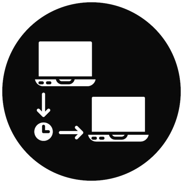 El icono del vector de latencia de red se puede utilizar para el conjunto de iconos de red