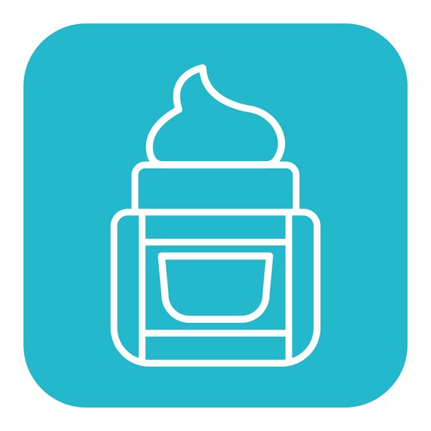 El icono del vector de lavado del cuerpo se puede usar para el conjunto de iconos del spa