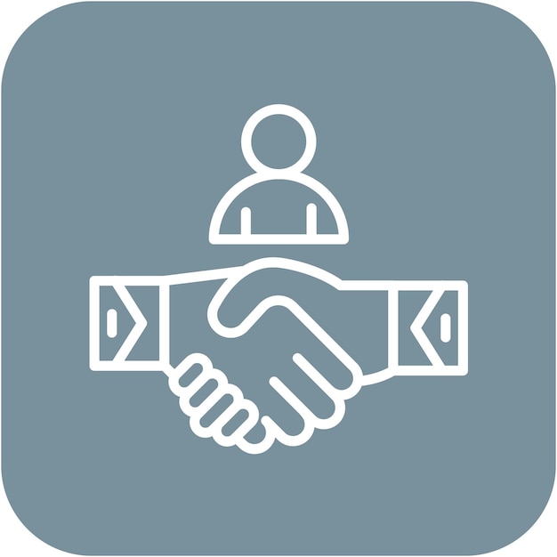 El icono del vector de lealtad del cliente se puede utilizar para el conjunto de iconos de la encuesta