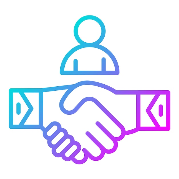 El icono del vector de lealtad del cliente se puede utilizar para el conjunto de iconos de la encuesta