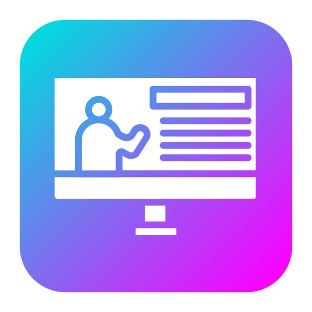 El icono del vector de la lección se puede usar para el conjunto de iconos de vuelta a la escuela