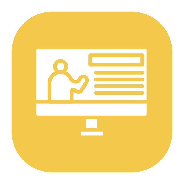 El icono del vector de la lección se puede usar para el conjunto de iconos de vuelta a la escuela