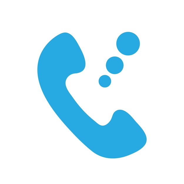 icono de vector de llamada