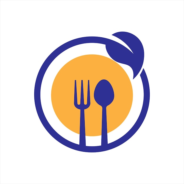 Icono de Vector de logotipo de comida