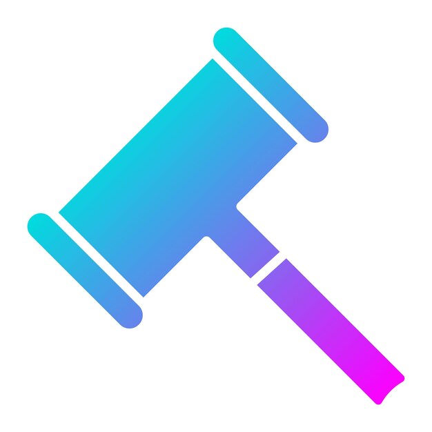 El icono del vector Mallet se puede utilizar para el conjunto de iconos de mejoras para el hogar