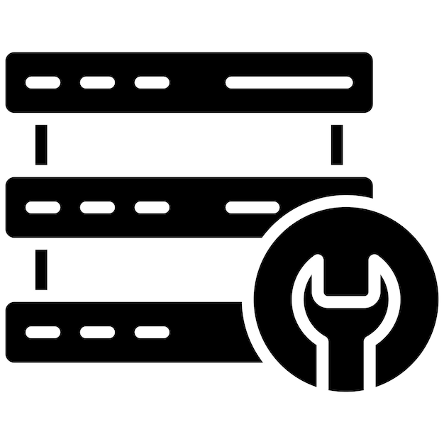 El icono del vector de mantenimiento de red se puede utilizar para el conjunto de iconos de red
