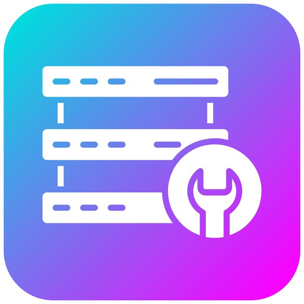 El icono del vector de mantenimiento de red se puede utilizar para el conjunto de iconos de red