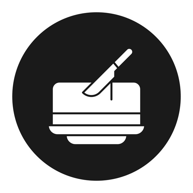 El icono del vector de la mantequilla se puede usar para el conjunto de iconos de la panadería