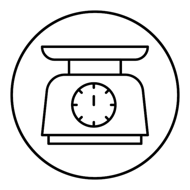 El icono del vector de la máquina de peso se puede usar para el conjunto de iconos del gimnasio