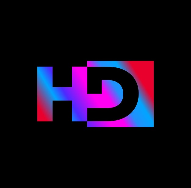 Icono de vector de marca HD