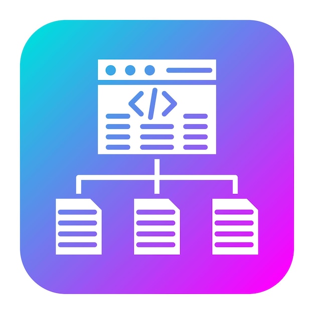 El icono del vector del marco se puede usar para el conjunto de iconos sin código