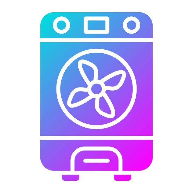 El icono del vector más frío se puede usar para el conjunto de iconos de artículos para el hogar