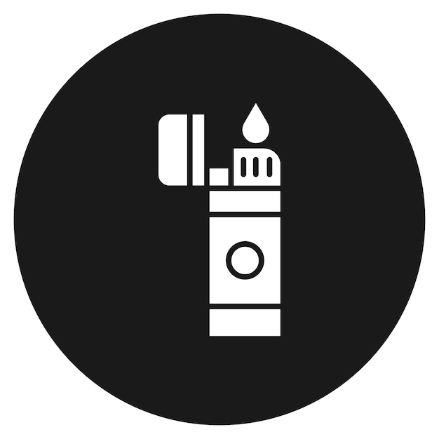 El icono de vector más ligero se puede usar para el conjunto de iconos de bomberos
