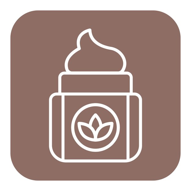 El icono del vector de masaje de hierbas se puede usar para el conjunto de iconos del spa