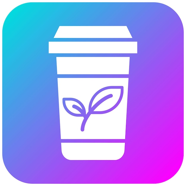 El icono del vector Matcha se puede usar para el conjunto de iconos de bebidas