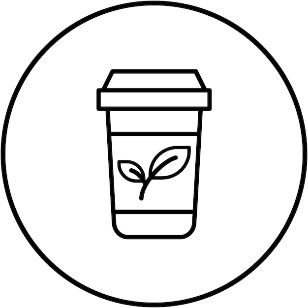 El icono del vector Matcha se puede usar para el conjunto de iconos de bebidas