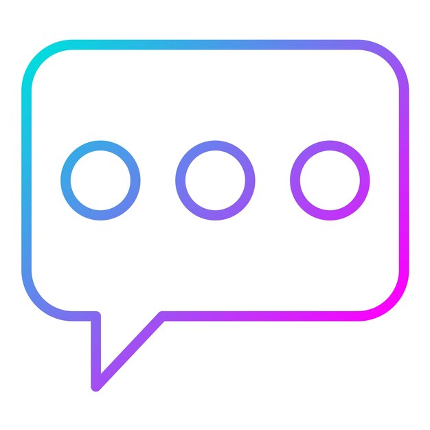 El icono del vector de mensaje se puede utilizar para el conjunto de iconos de contacto con nosotros