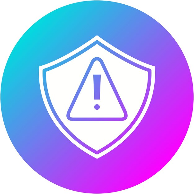 El icono del vector de mitigación de riesgos puede utilizarse para el conjunto de iconos de gestión de riesgos