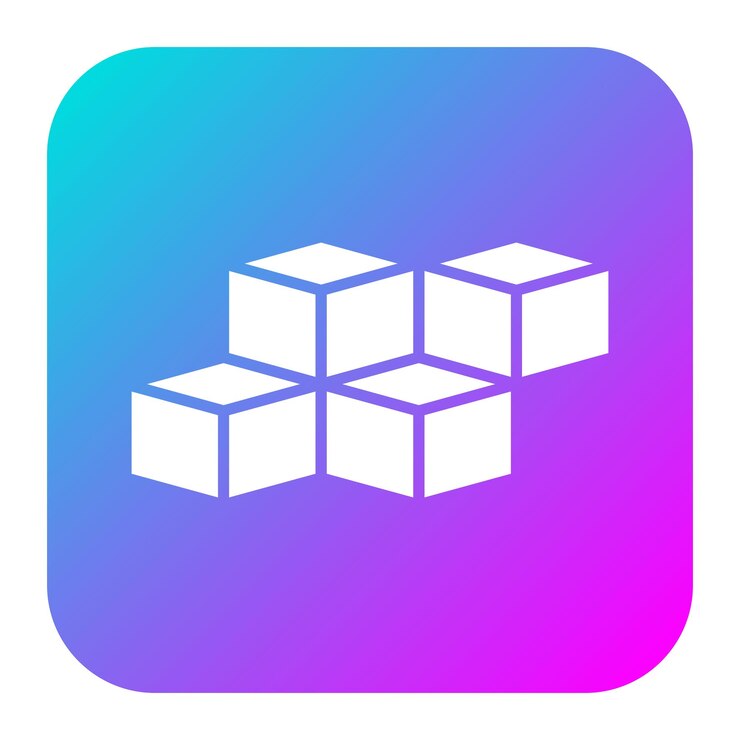 Vector el icono del vector del módulo pre-construido se puede usar para el conjunto de iconos sin código