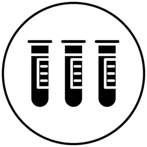 El icono del vector de muestras se puede usar para el conjunto de iconos de ciencia ficción