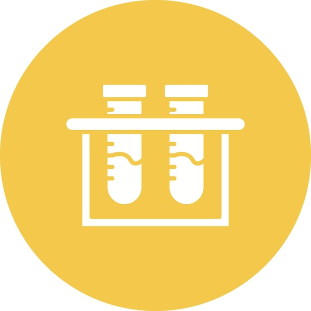El icono del vector de muestras de sangre se puede utilizar para el conjunto de iconos de control de salud