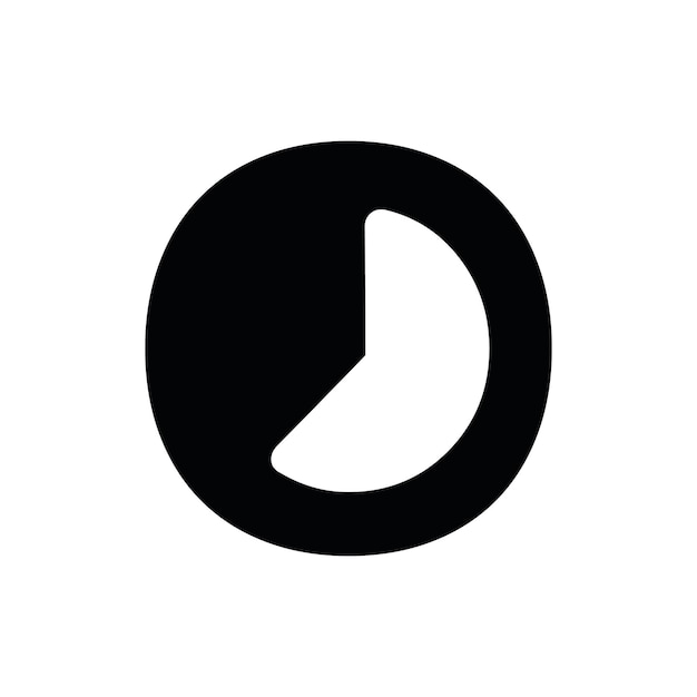 Icono de Vector de negocio Signo aislado de contorno Icono lineal
