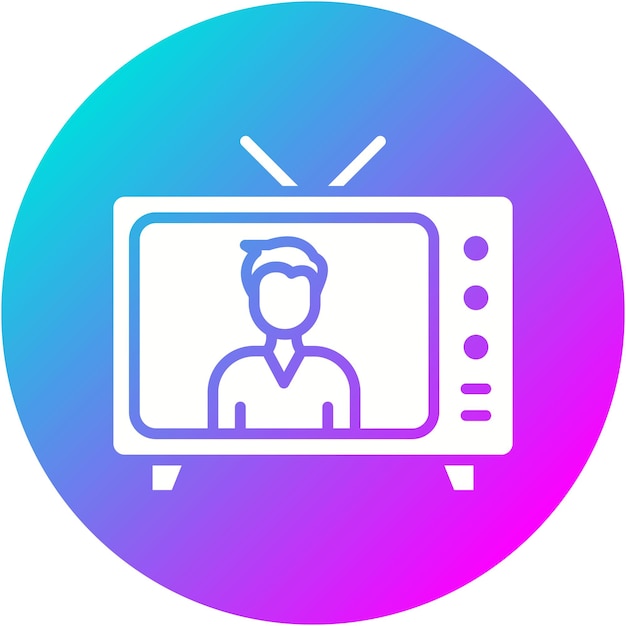 El icono del vector de noticias se puede usar para el conjunto de iconos de periodismo