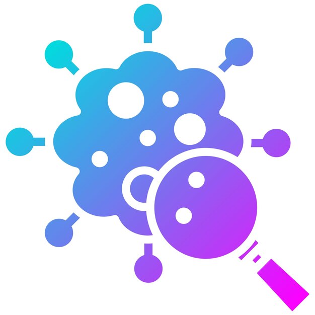 El icono del vector oncológico se puede utilizar para el conjunto de iconos de quimioterapia