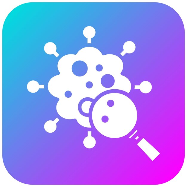 El icono del vector oncológico se puede utilizar para el conjunto de iconos de quimioterapia