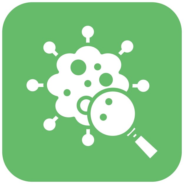 El icono del vector oncológico se puede utilizar para el conjunto de iconos de quimioterapia
