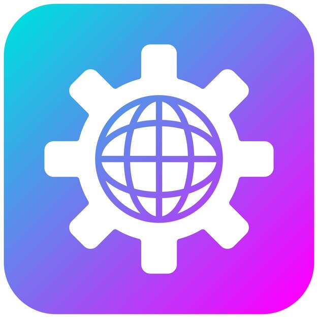 El icono del vector de optimización de red se puede utilizar para el conjunto de iconos de red