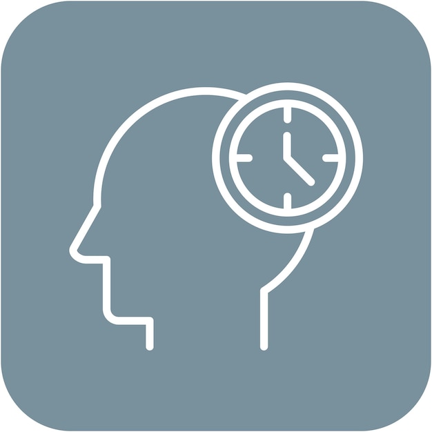 El icono del vector de paciencia se puede utilizar para el conjunto de iconos de valores básicos
