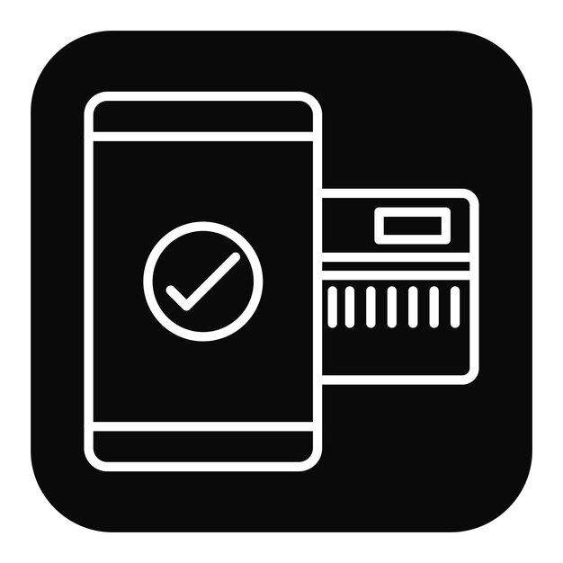 El icono del vector de pago en línea se puede utilizar para el conjunto de iconos de educación en línea