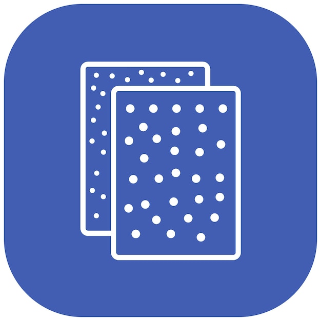 El icono del vector de papel de arena se puede usar para el conjunto de iconos de Shoemaker