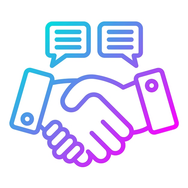 El icono del vector de participación del cliente se puede utilizar para el conjunto de iconos de Business Analytics