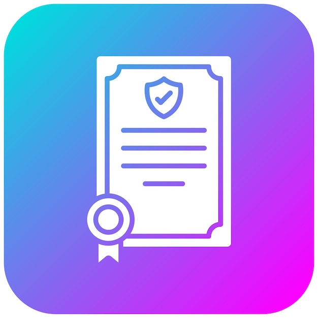 El icono del vector de patentes se puede utilizar para el conjunto de iconos de emprendimiento
