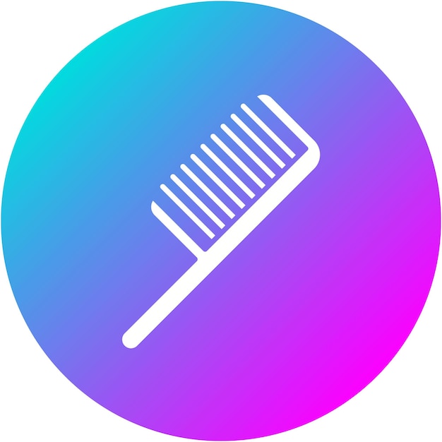 El icono del vector de peine se puede usar para el conjunto de iconos de bebé
