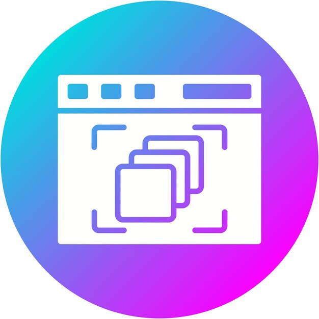 El icono del vector de percepción de profundidad se puede utilizar para el conjunto de iconos de realidad virtual
