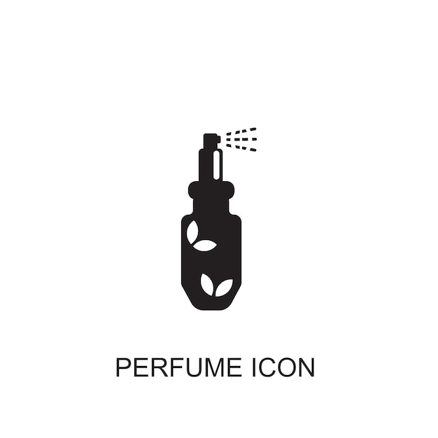 Icono del vector del perfume