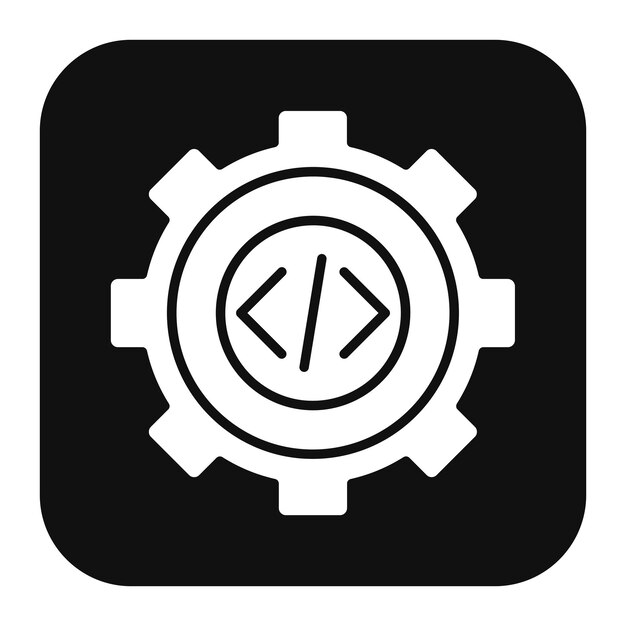 El icono del vector de personalización se puede utilizar para el conjunto de iconos sin código