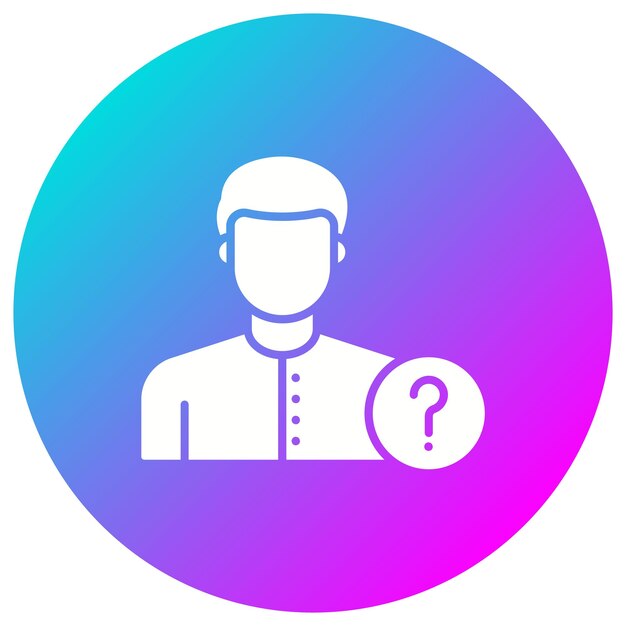 El icono del vector de personas desaparecidas se puede utilizar para el conjunto de iconos de gestión de hoteles