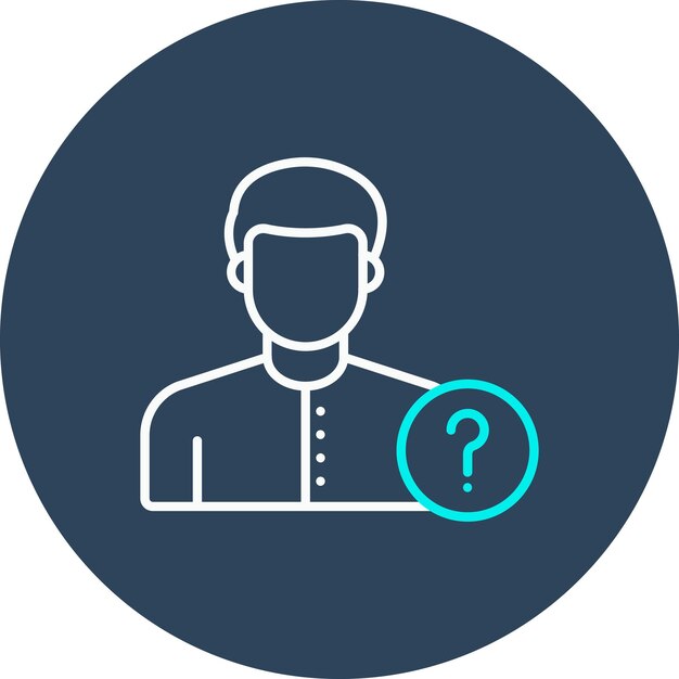 El icono del vector de personas desaparecidas se puede utilizar para el conjunto de iconos de gestión de hoteles