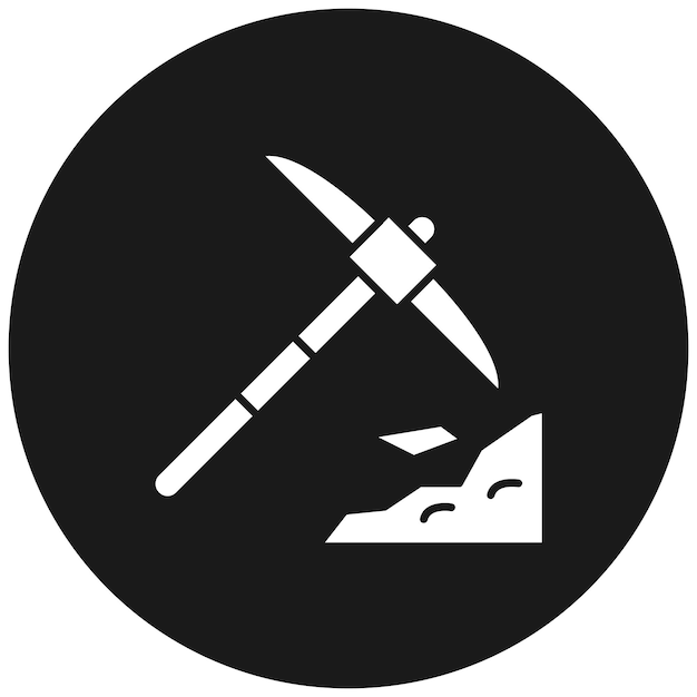 El icono del vector de la picada se puede utilizar para el conjunto de iconos de energía nuclear