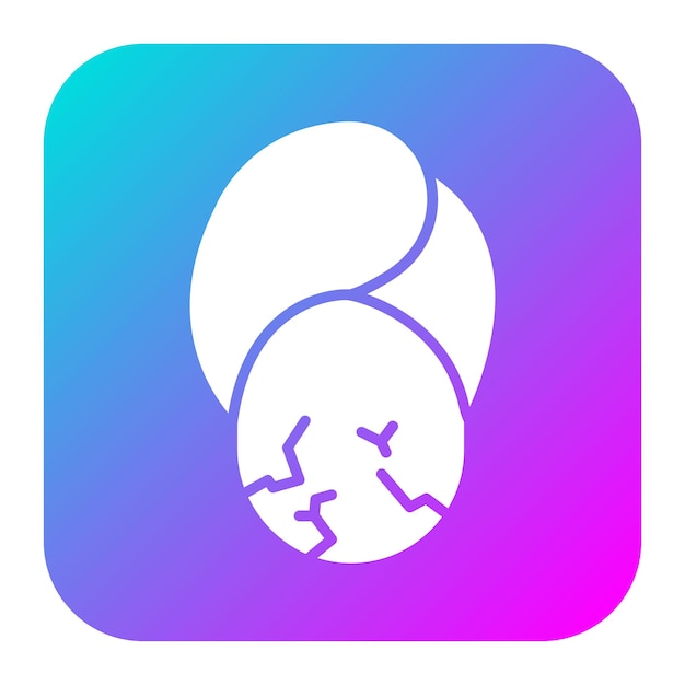 El icono del vector de la piel se puede usar para el conjunto de iconos de cuidado de la piel