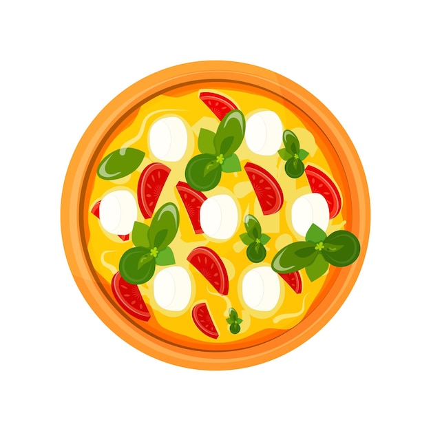 El icono del vector de la pizza5