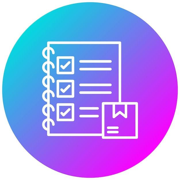 El icono del vector de planificación de la producción se puede utilizar para el conjunto de iconos de producción en masa